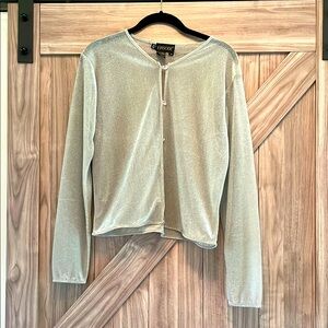 Vintage Episode Silver Sheer Cardigan